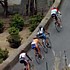 Kim Kirchen and Frank Schleck on the descent from Poggio during Milano - San Remo 2007